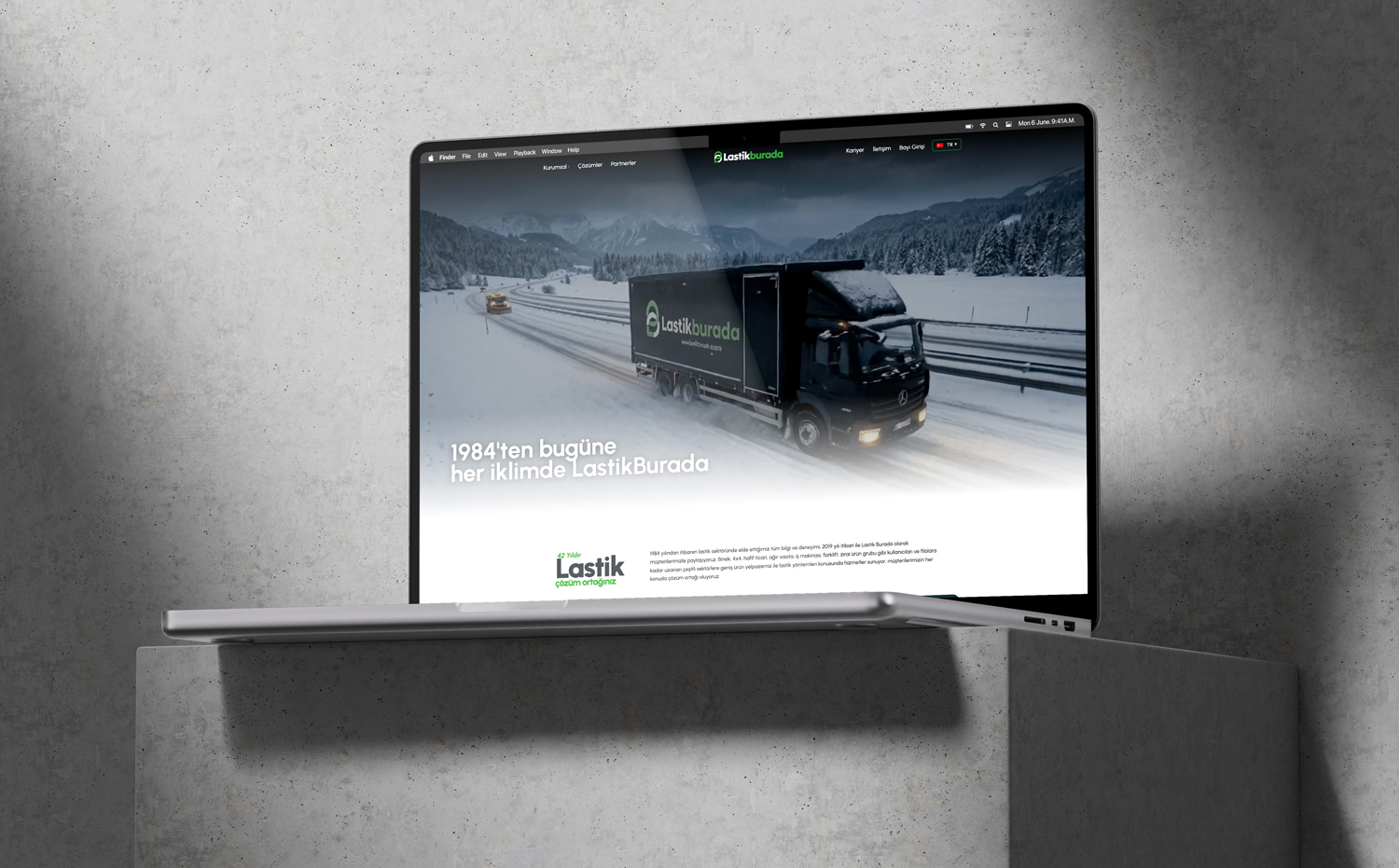 Lastik Burada | Web Tasarım